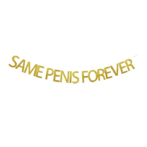 Vanik "Same penis forever", kuldne