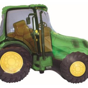 Fooliumist õhupall "Traktor", roheline (75x94 cm)
